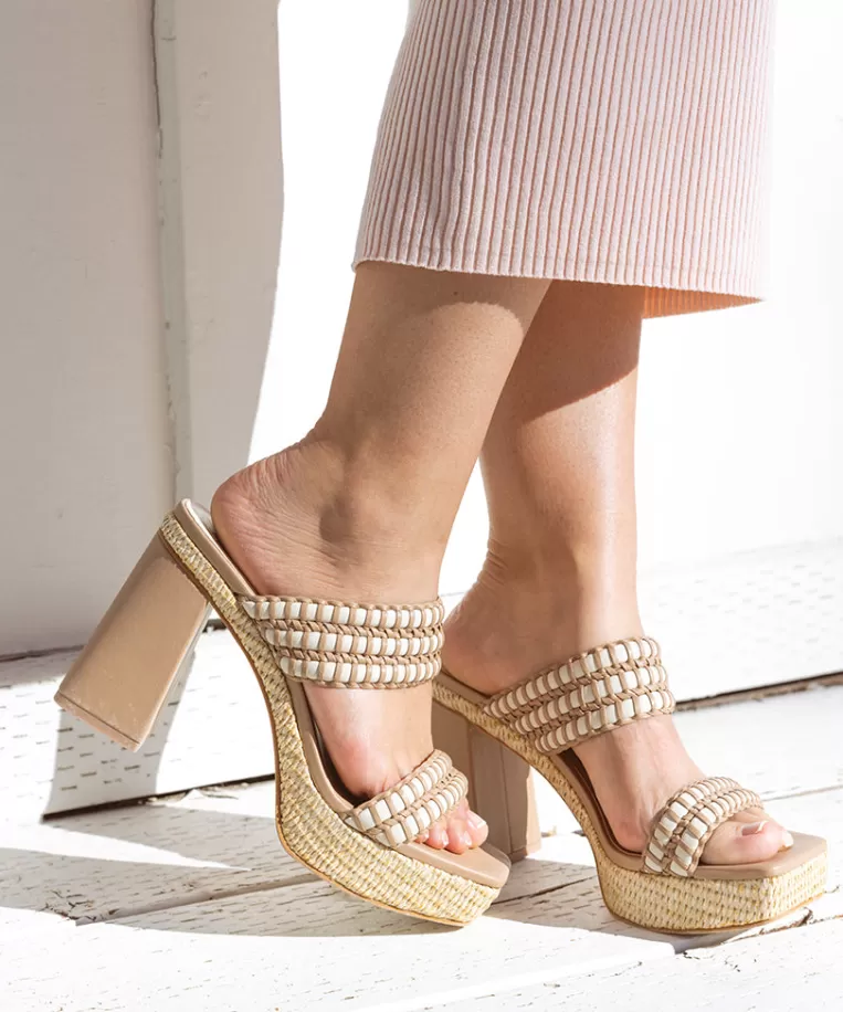 Dolce Vita Heels^ALFRED HEELS IVORY MULTI STELLA