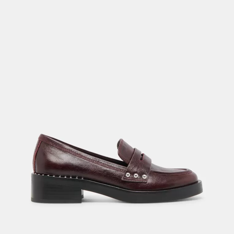 Dolce Vita Flats & Loafers^ALIANE LOAFERS MULBERRY LEATHER