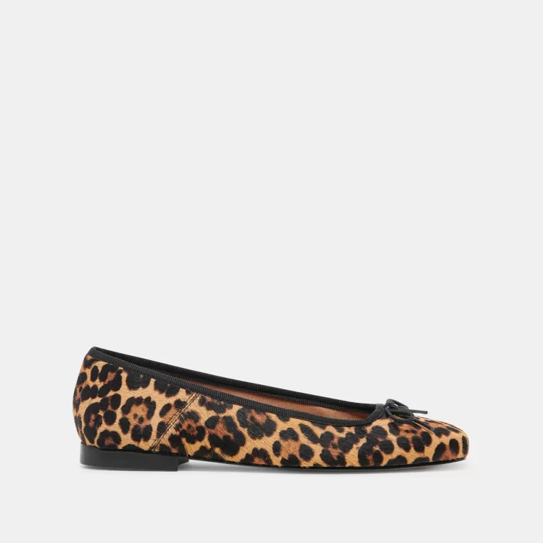 Dolce Vita Leopard | Ballet Flats^ANISA BALLET FLATS DK LEOPARD CALF HAIR