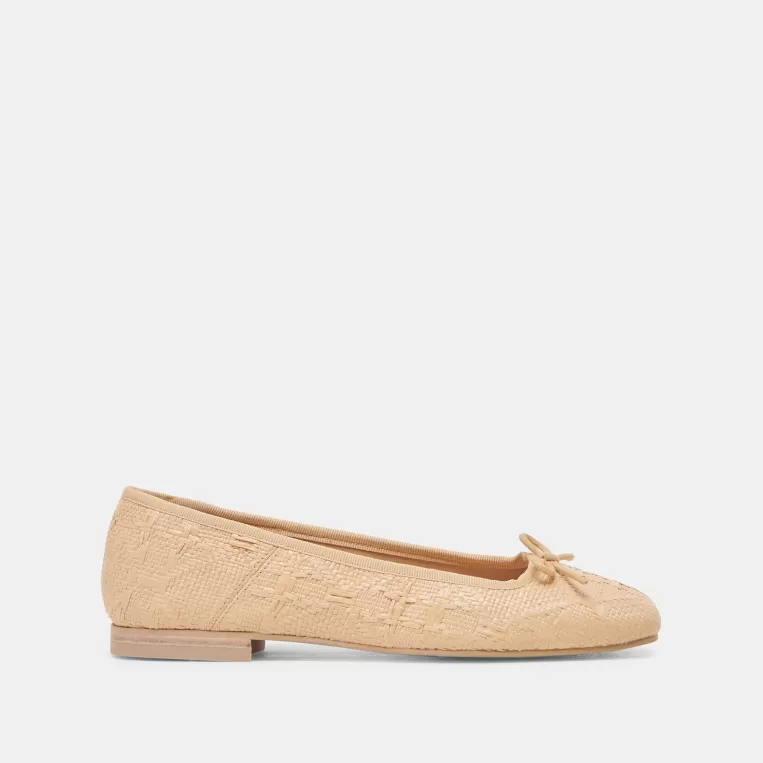 Dolce Vita Ballet Flats | Flats & Loafers^ANISA BALLET FLATS LT NATURAL WOVEN RAFFIA