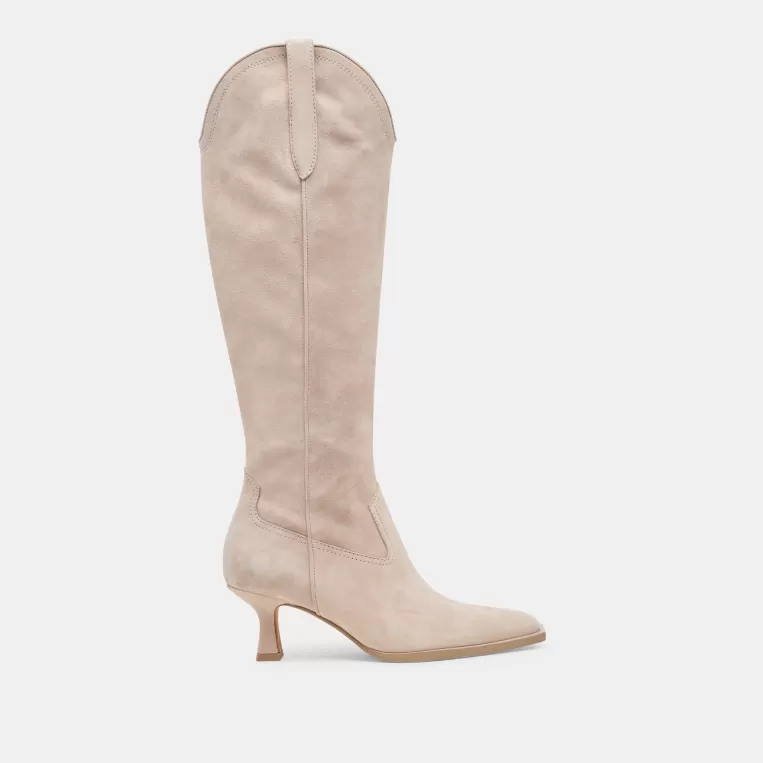 Dolce Vita Western Inspired | Tall Boots^ARIANA WIDE CALF BOOTS TAUPE SUEDE