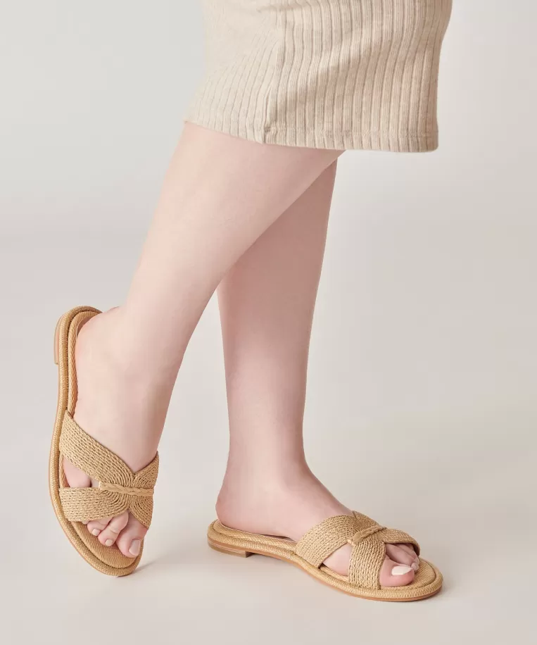 Dolce Vita Wide Widths | Sandals^ATOMIC WIDE SANDALS LT NATURAL RAFFIA