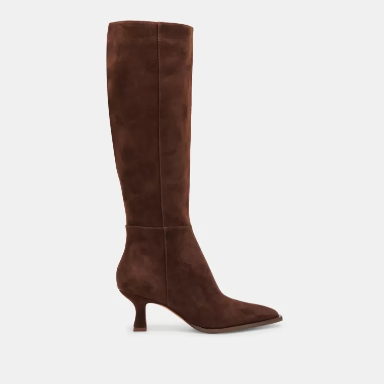 Dolce Vita Tall Boots | Boots & Booties^AUGGIE BOOTS DK BROWN SUEDE