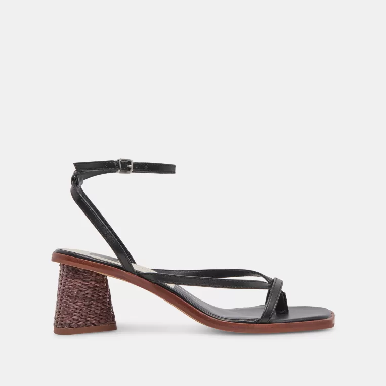 Dolce Vita Wide Widths | Sandals^BANITA WIDE SANDALS BLACK LEATHER