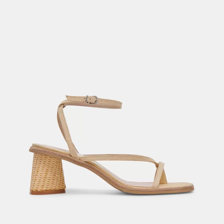 Dolce Vita Wide Widths | Sandals^BANITA WIDE SANDALS LT NATURAL RAFFIA