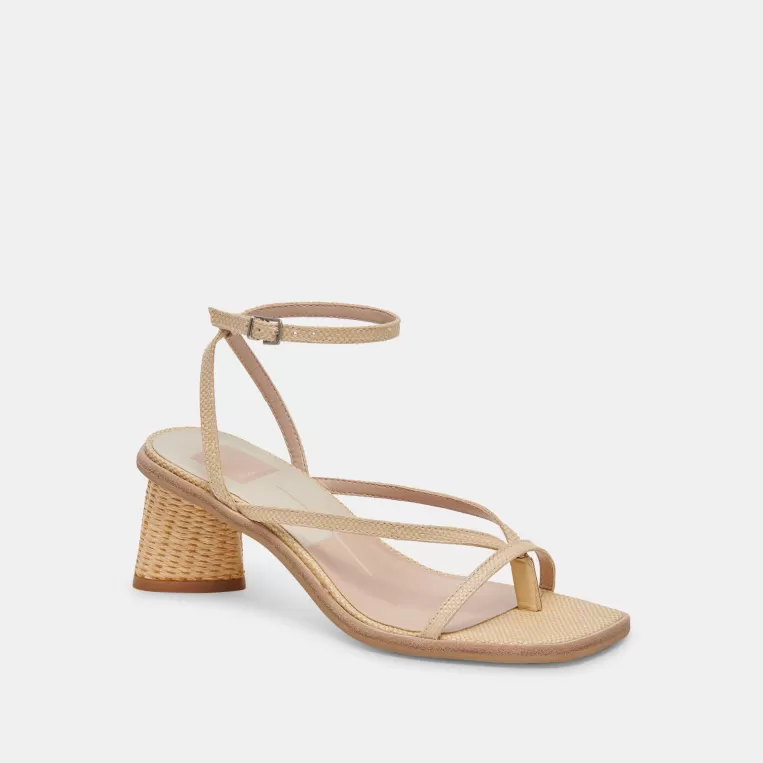 Dolce Vita Wide Widths | Sandals^BANITA WIDE SANDALS LT NATURAL RAFFIA