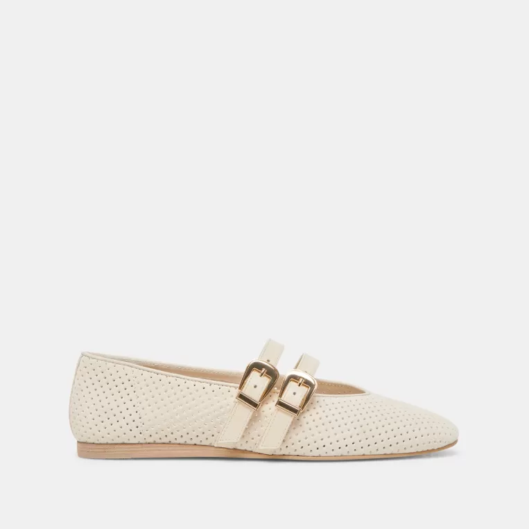 Dolce Vita Ballet Flats | Flats & Loafers^BAYLEE BALLET FLATS BONE PERFORATED SUEDE