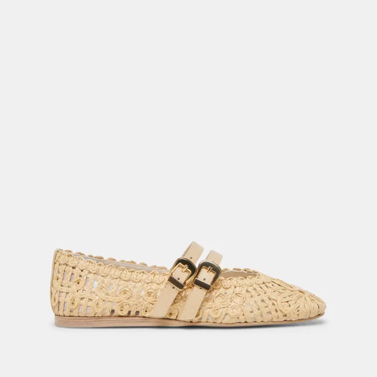 Dolce Vita Ballet Flats | Flats & Loafers^BAYLEE SUNFLOWER BALLET FLATS LT NATURAL MACRAME