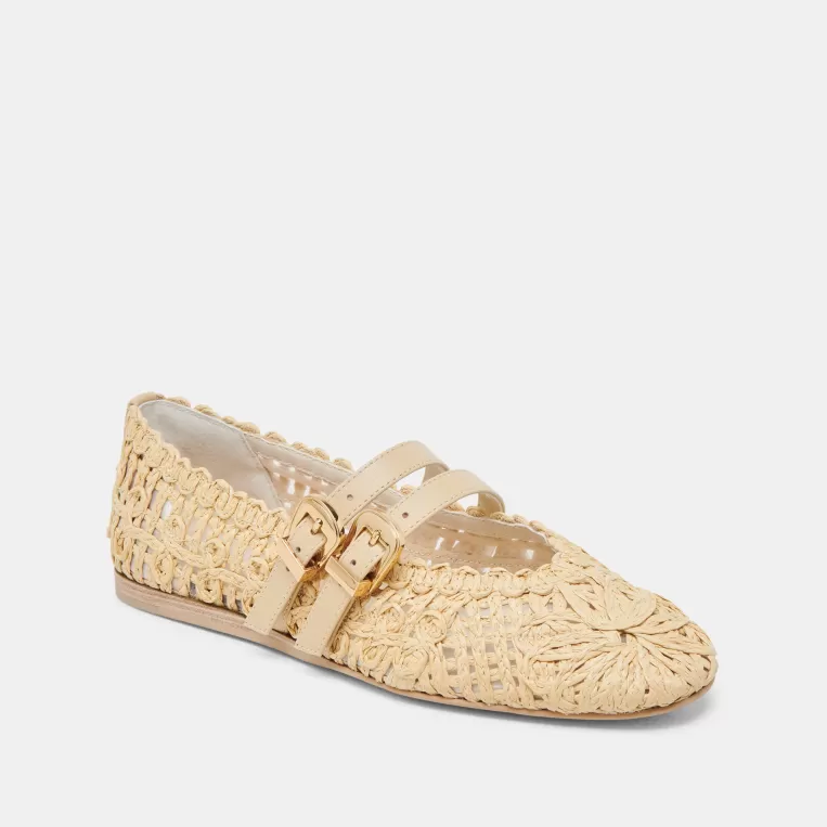 Dolce Vita Ballet Flats | Flats & Loafers^BAYLEE SUNFLOWER BALLET FLATS LT NATURAL MACRAME