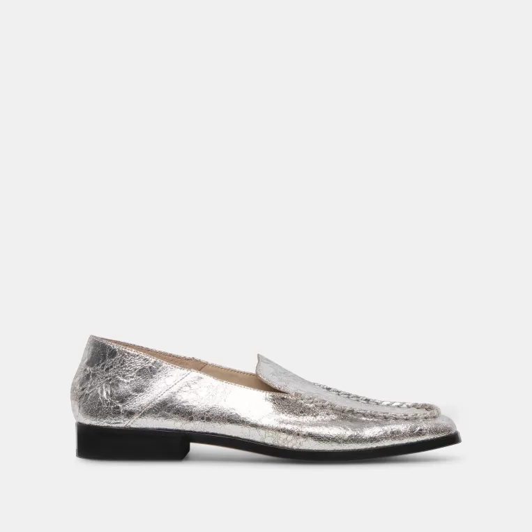 Dolce Vita Extended Sizing | Flats & Loafers^BENY FLATS SILVER DISTRESSED LEATHER