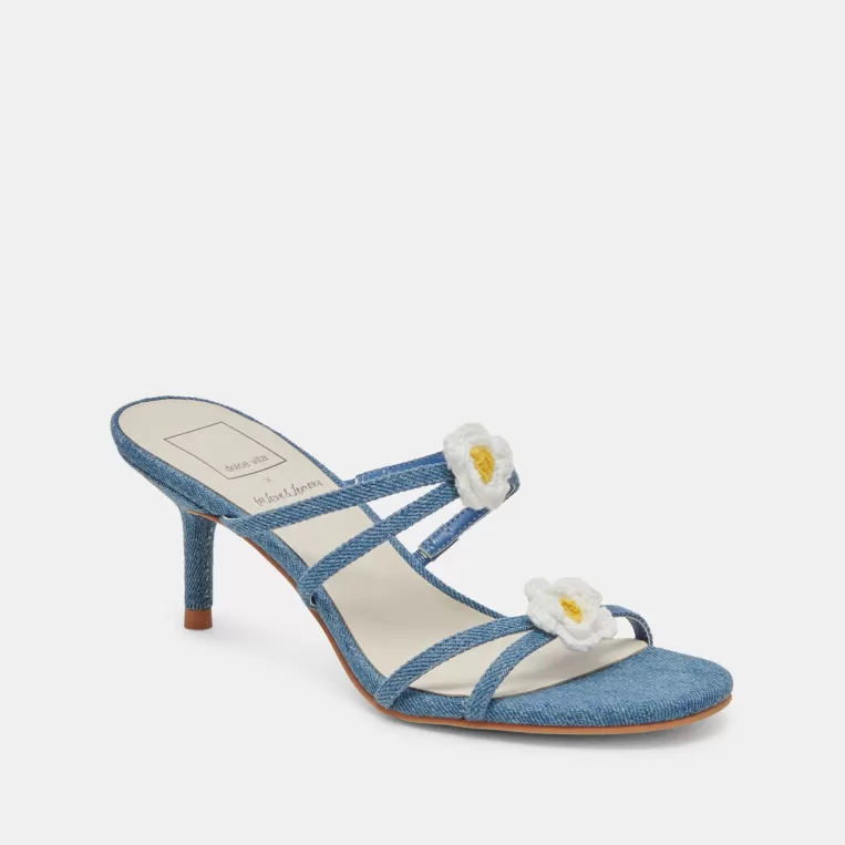 Dolce Vita Heels^BETE HEELS BLUE DENIM