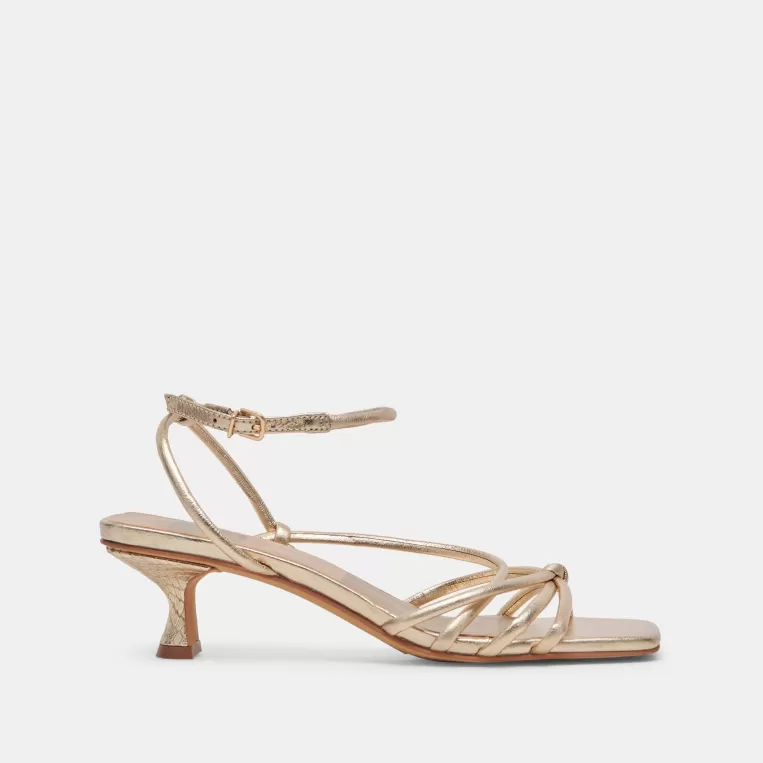 Dolce Vita Wide Widths | Sandals^BEV WIDE HEELS GOLD METALLIC LEATHER