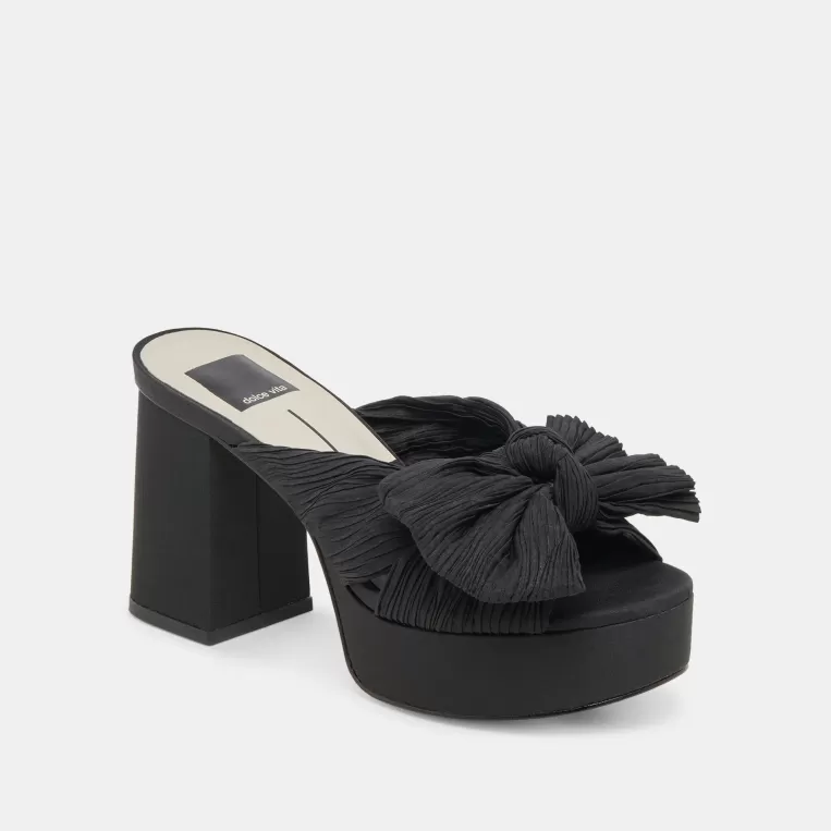 Dolce Vita Heels^BLARE HEELS ONYX SATIN