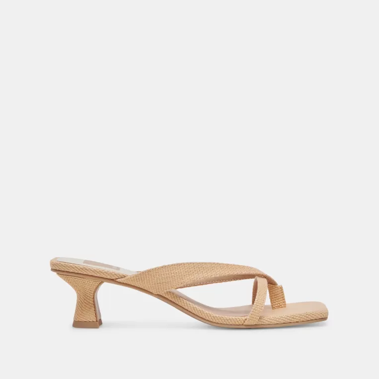 Dolce Vita Sandals | Heels^BREVEL HEELS NATURAL RAFFIA