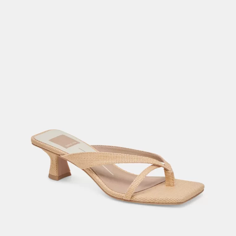 Dolce Vita Sandals | Heels^BREVEL HEELS NATURAL RAFFIA