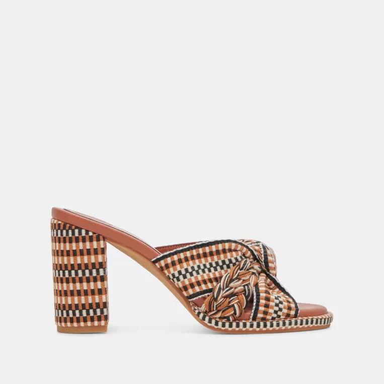 Dolce Vita Heels^BRILAH HEELS TAN MULTI WOVEN