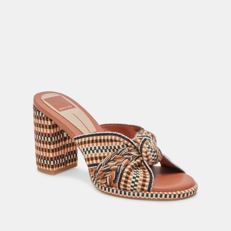 Dolce Vita Heels^BRILAH HEELS TAN MULTI WOVEN