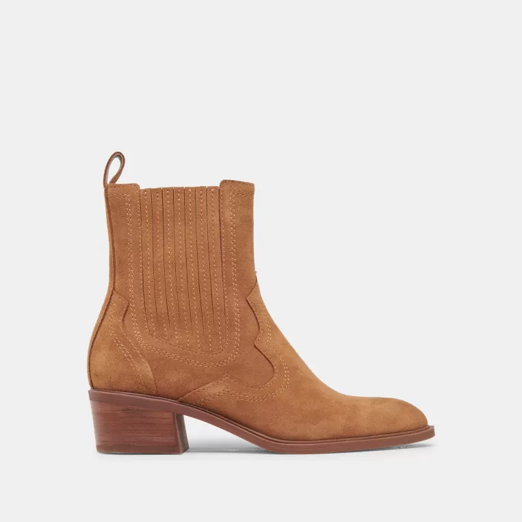 Dolce Vita Wide Widths^BRYLEE H2O WIDE BOOTIES BROWN SUEDE