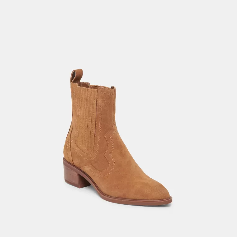 Dolce Vita Wide Widths^BRYLEE H2O WIDE BOOTIES BROWN SUEDE