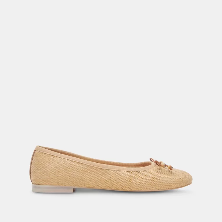 Dolce Vita Ballet Flats | Flats & Loafers^CACY BALLET FLATS NATURAL RAFFIA