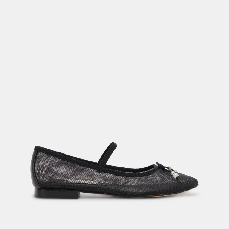 Dolce Vita Mary Janes | Ballet Flats^CADEL BALLET FLATS BLACK PEARLS