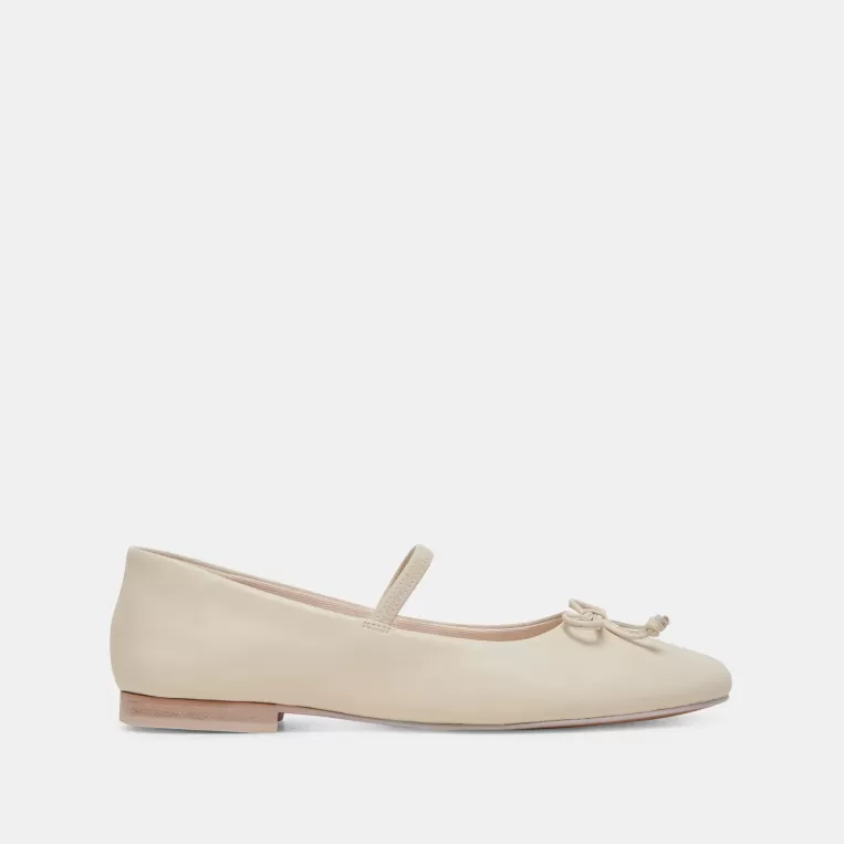 Dolce Vita Mary Janes | Ballet Flats^CARIN BALLET FLATS IVORY LEATHER