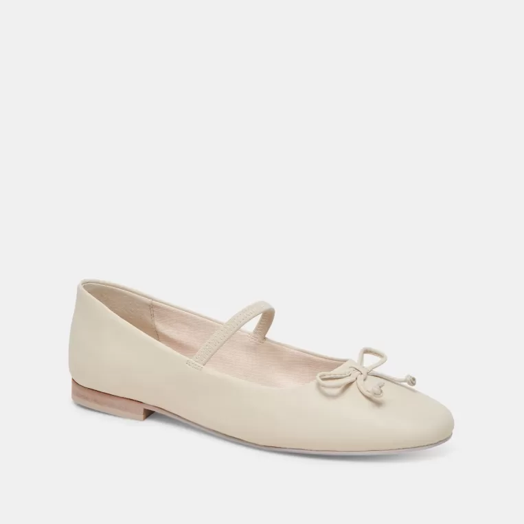 Dolce Vita Mary Janes | Ballet Flats^CARIN BALLET FLATS IVORY LEATHER