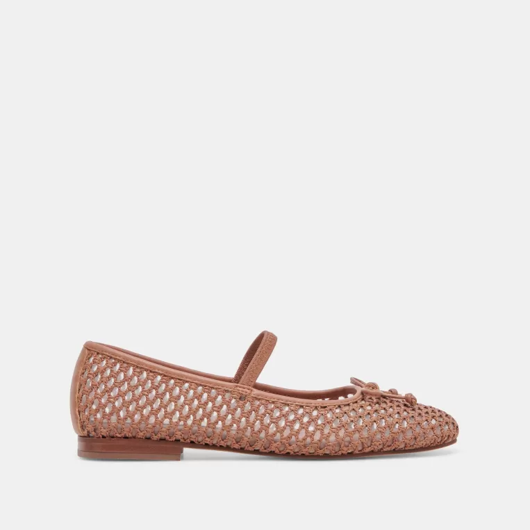 Dolce Vita Mary Janes | Ballet Flats^CARIN RAFFIA BALLET FLATS CIDER RAFFIA