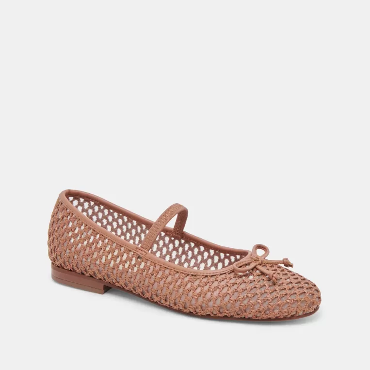 Dolce Vita Mary Janes | Ballet Flats^CARIN RAFFIA BALLET FLATS CIDER RAFFIA