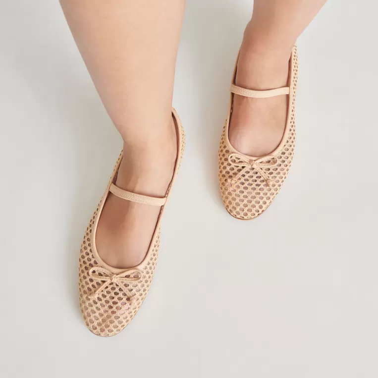 Dolce Vita Mary Janes | Ballet Flats^CARIN RAFFIA BALLET FLATS LT NATURAL RAFFIA