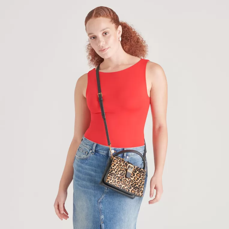 Dolce Vita Leopard^CHARLY CROSSBODY LEOPARD CALF HAIR