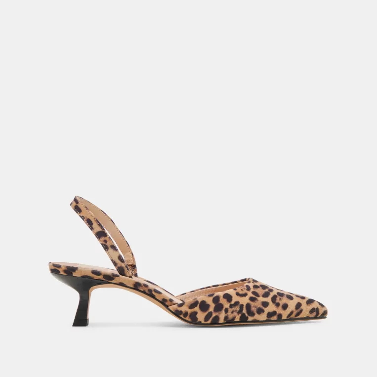 Dolce Vita Leopard | Heels^CORSA HEELS DK LEOPARD SUEDE