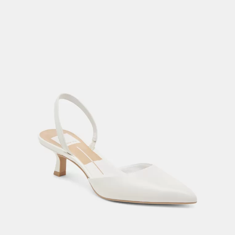 Dolce Vita Heels^CORSA HEELS TRUE WHITE LEATHER