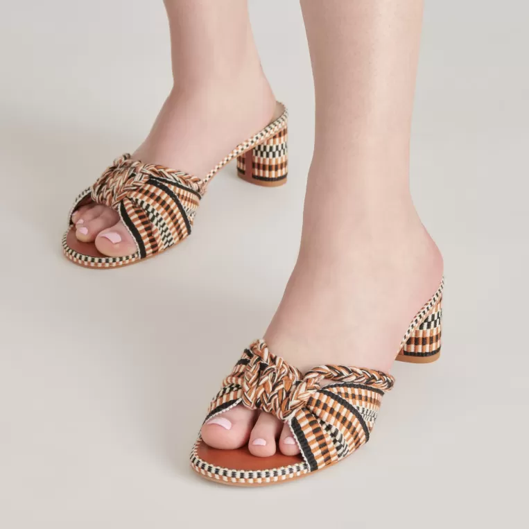 Dolce Vita Sandals | Heels^DALLIE HEELS TAN MULTI WOVEN