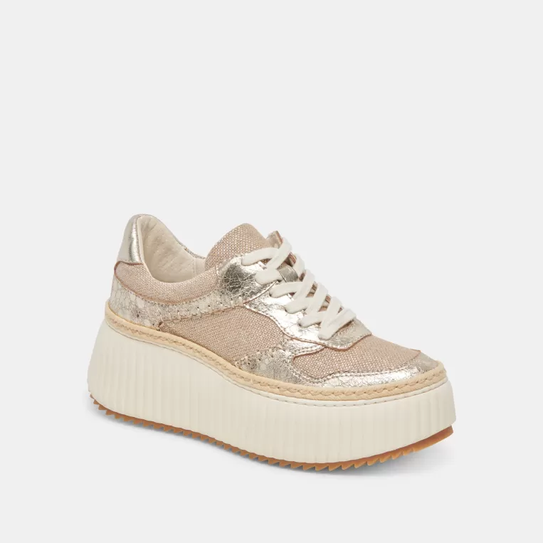 Dolce Vita Sneakers^DANDI SNEAKERS LIGHT GOLD WOVEN