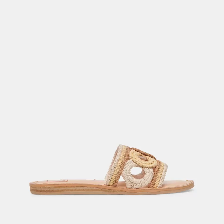 Dolce Vita Sandals^DANY SANDALS NATURAL MULTI RAFFIA