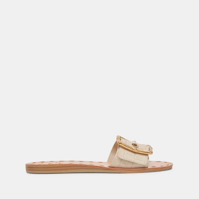 Dolce Vita Sandals^DASA SANDALS BONE EMBOSSED LEATHER