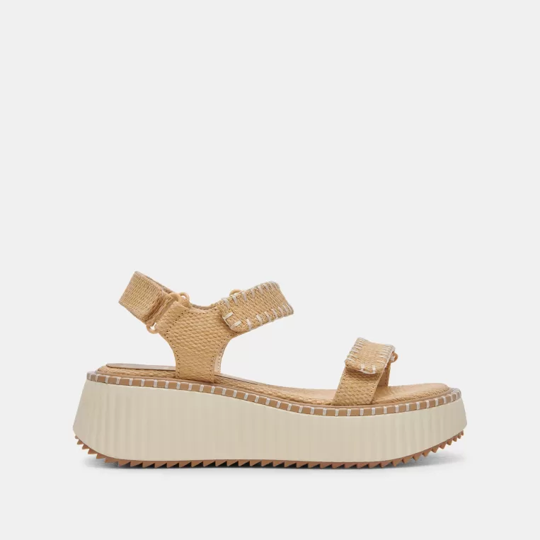 Dolce Vita Sandals^DEBRA SANDALS LT NATURAL RAFFIA