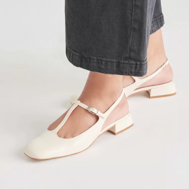 Dolce Vita Mary Janes | Flats & Loafers^DEIDRA FLATS CREAM LEATHER