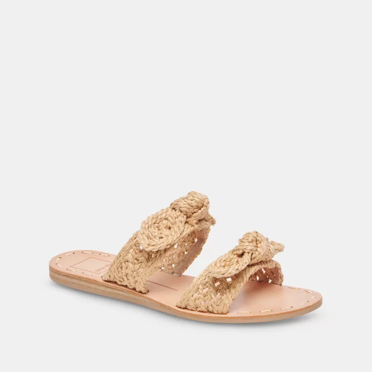 Dolce Vita Wide Widths | Sandals^DINAH WIDE SANDALS LT NATURAL RAFFIA