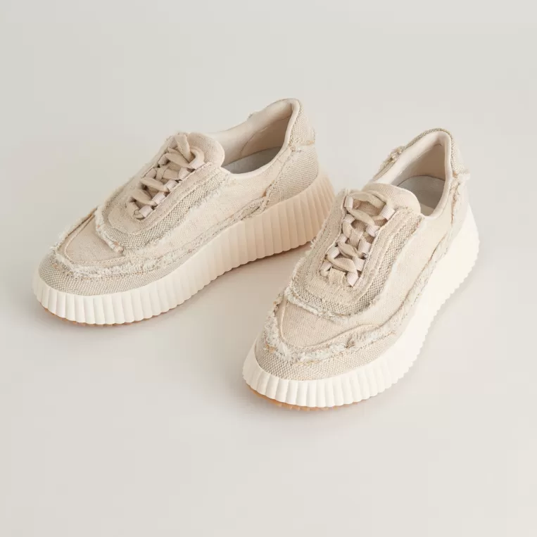 Dolce Vita Sneakers^DOLEN FRAY SNEAKERS SAND CANVAS