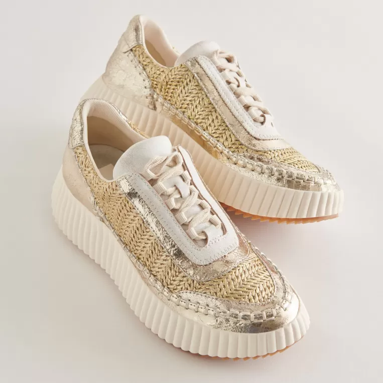 Dolce Vita Sneakers^DOLEN SNEAKERS GOLD KNIT