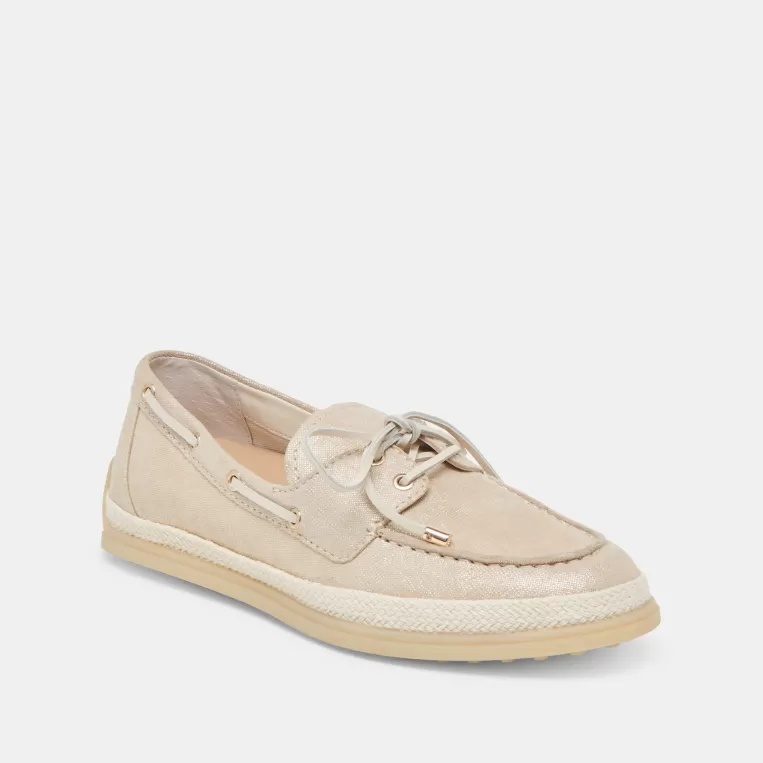 Dolce Vita Make It Metallic | Sneakers^DORIS LOAFERS TAUPE METALLIC WOVEN