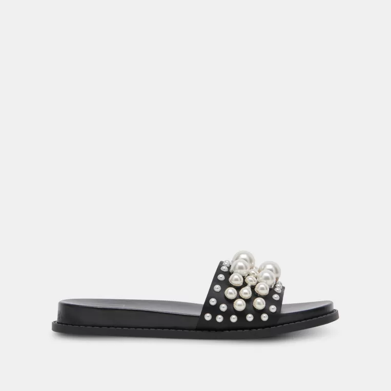 Dolce Vita Sandals^GABBI PEARL SANDALS BLACK PEARLS