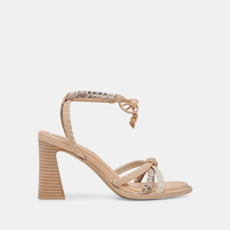 Dolce Vita Heels^GAZELE HEELS IVORY MULTI LEATHER