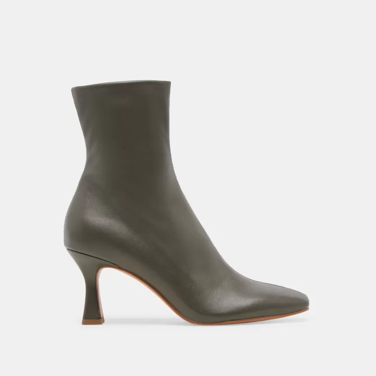 Dolce Vita Wide Calf^GLAMOR WIDE CALF BOOTS DARK OLIVE STELLA