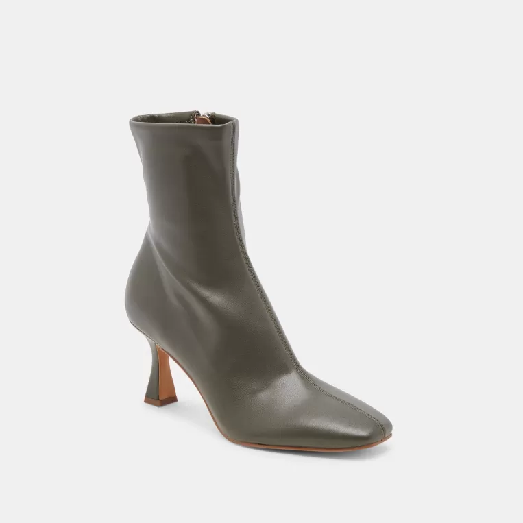 Dolce Vita Wide Calf^GLAMOR WIDE CALF BOOTS DARK OLIVE STELLA