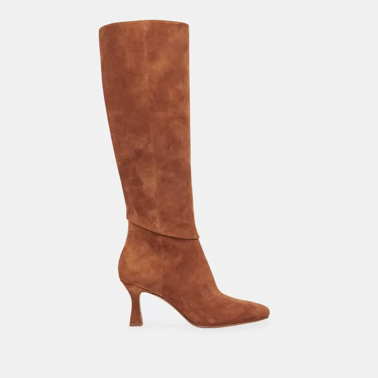 Dolce Vita Tall Boots | Boots & Booties^GYRA BOOTS BROWN SUEDE