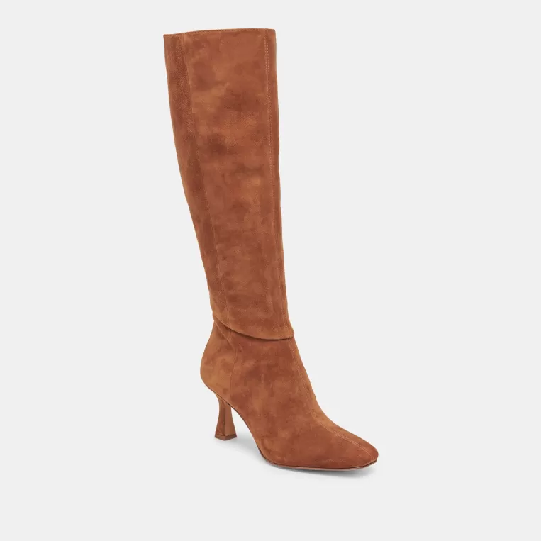 Dolce Vita Tall Boots | Boots & Booties^GYRA BOOTS BROWN SUEDE