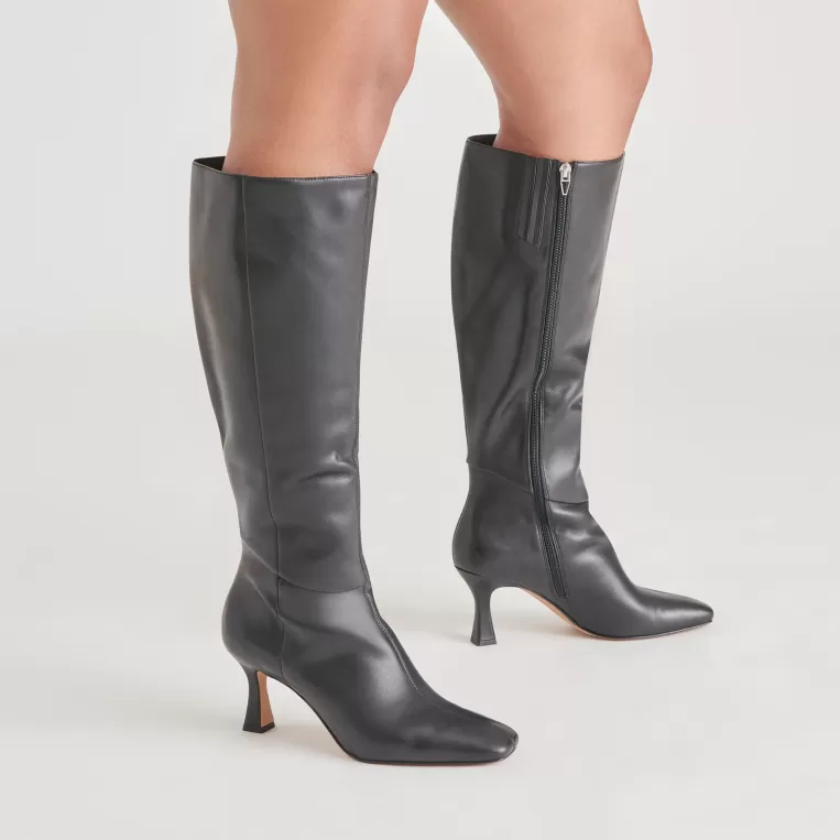 Dolce Vita Tall Boots | Wide Calf^GYRA WIDE CALF BOOTS BLACK LEATHER